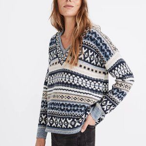 Forrest Fair Isle V-Neck sweater